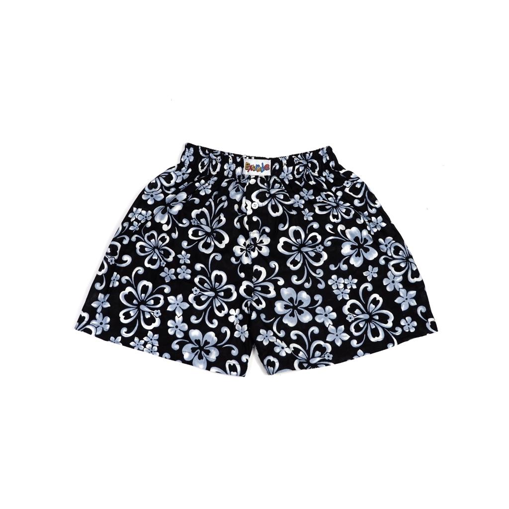 bx blck large flower white
